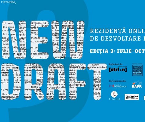 Ionela Barbu - Cea de-a treia editie a rezidentei New Draft