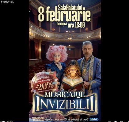 Doina RUȘTI - Un spectacol pentru copii, care îi bucură și pe adulți: Invizibilii